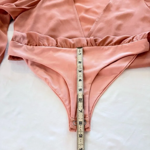 Silvia Tcherassi Hoshi Blouse Bodysuit Canyon Rose Small - Picture 15 of 16